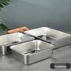Commercial Stainless Steel Rectangular Serving Tray