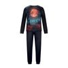Family Matching Halloween Print Long Sleeve Pajama Set for Parents and Kids