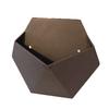 Black Geometric Wall-Mounted Planter Pot Decorative Hanging Vase for Flowers Succulents Living Room/Kitchen Macetas Decorativas