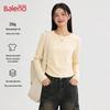Baleno Women's Slim Fit Pleated Long Sleeve T-Shirt