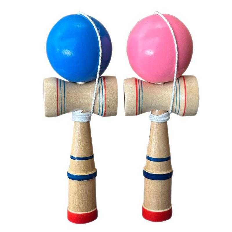 Kendama Japanisches Traditionelles Geschicklichkeitsspielzeug für Anfänger und Kinder