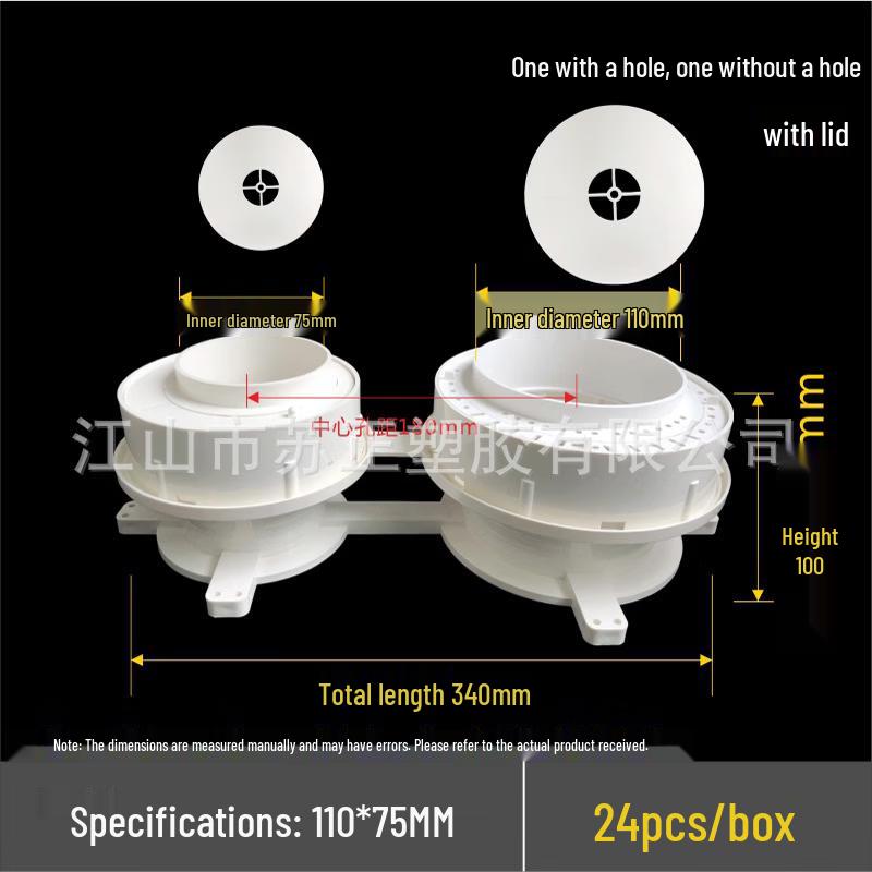 

LANGZHIWEN Same-Floor Drainage Water Stop Connector