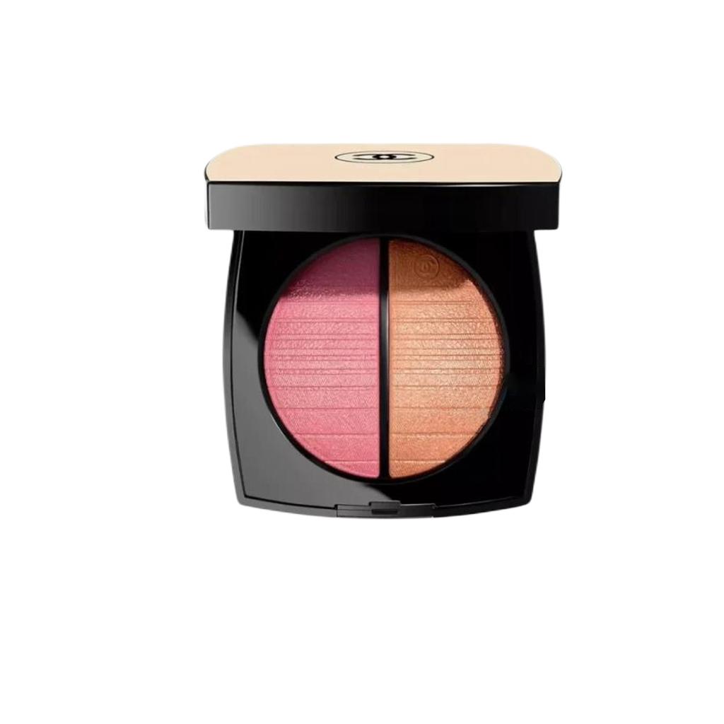 Chanel Les Beiges Healthy Golden Glow Powder Αποκλειστική Δημιουργία – Δίδυμο Πούδρας Φωτεινότητας (Αουρόρ)