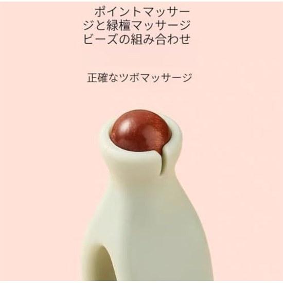 Finger Massage Stick Neck Shoulder Face Whole Body Relaxation Beauty Roller Acupressure Goods Office Home Easy Self-care Hand (mint Green)