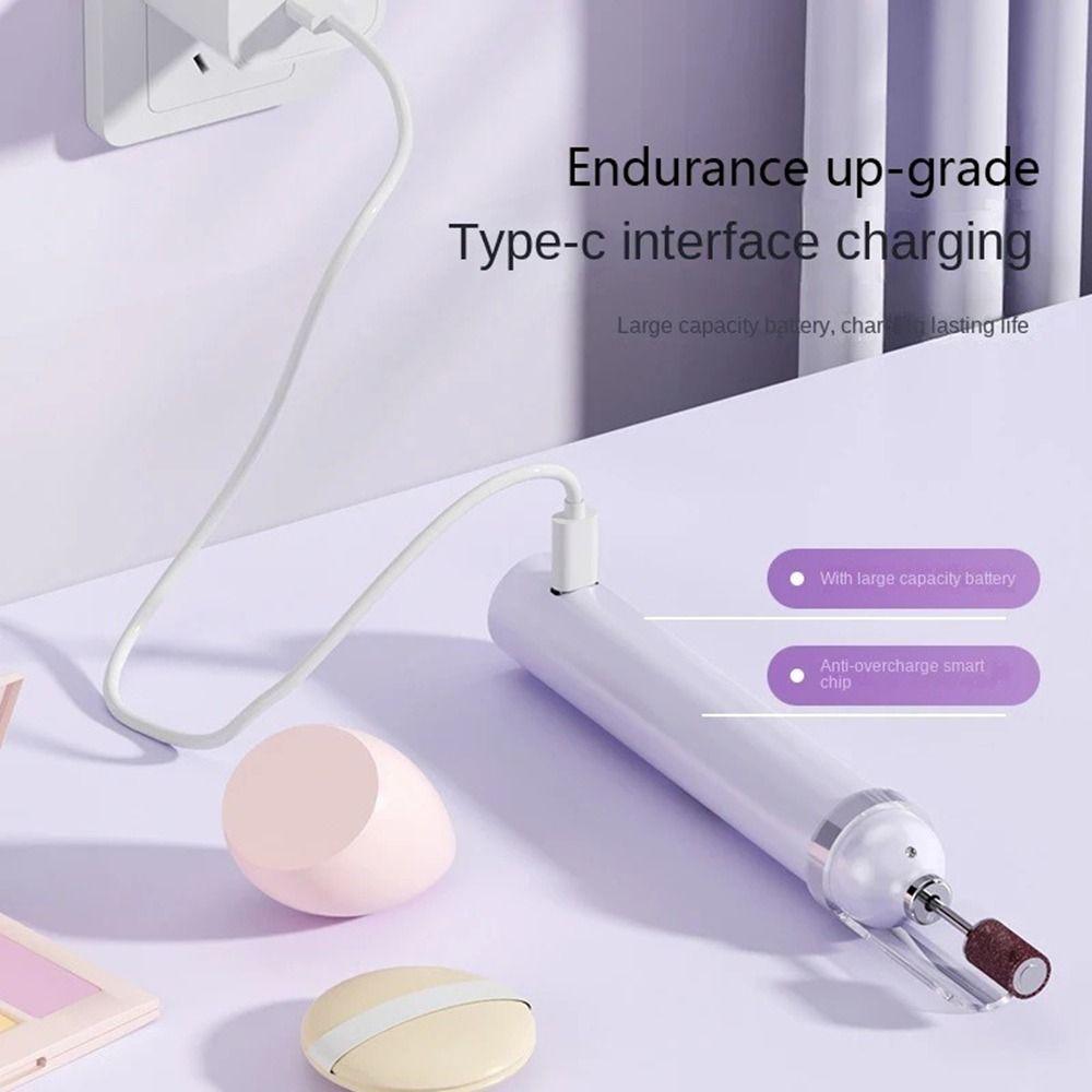 Handheld Electric Nail Polisher LCD Display Wireless Nail Dryer  Personal Polish Manicure Tools