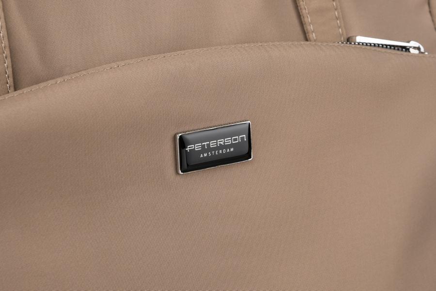 Städtische Shopper-Tasche mit Seitentasche - Peterson