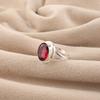 Natural Pink Rubellite Gemstone 925 Sterling Silver Handmade Women's Jewelry Promise Ring For Her RR-80-10