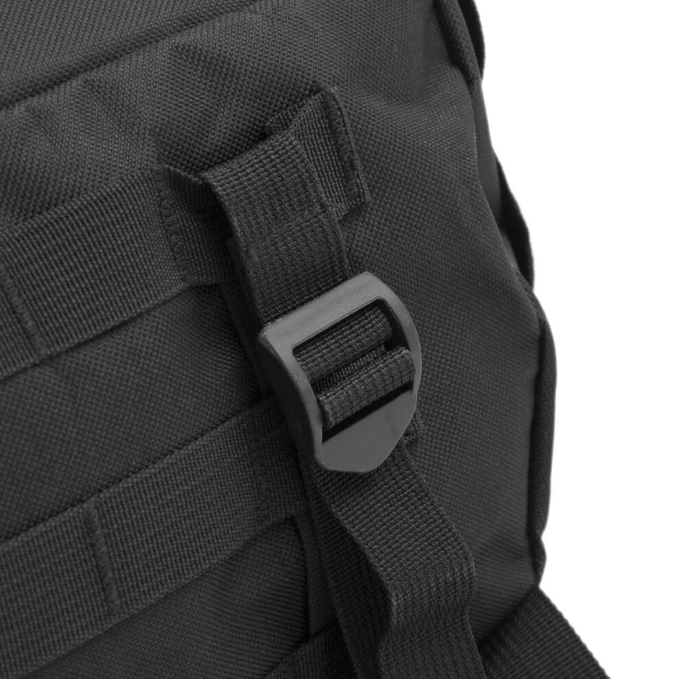 3D Military Backpack 40L Rucksack Hike Camping Trekking Bag Black