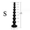 C621 Extra Long Silicone Anal Beads Massager for Men and Women