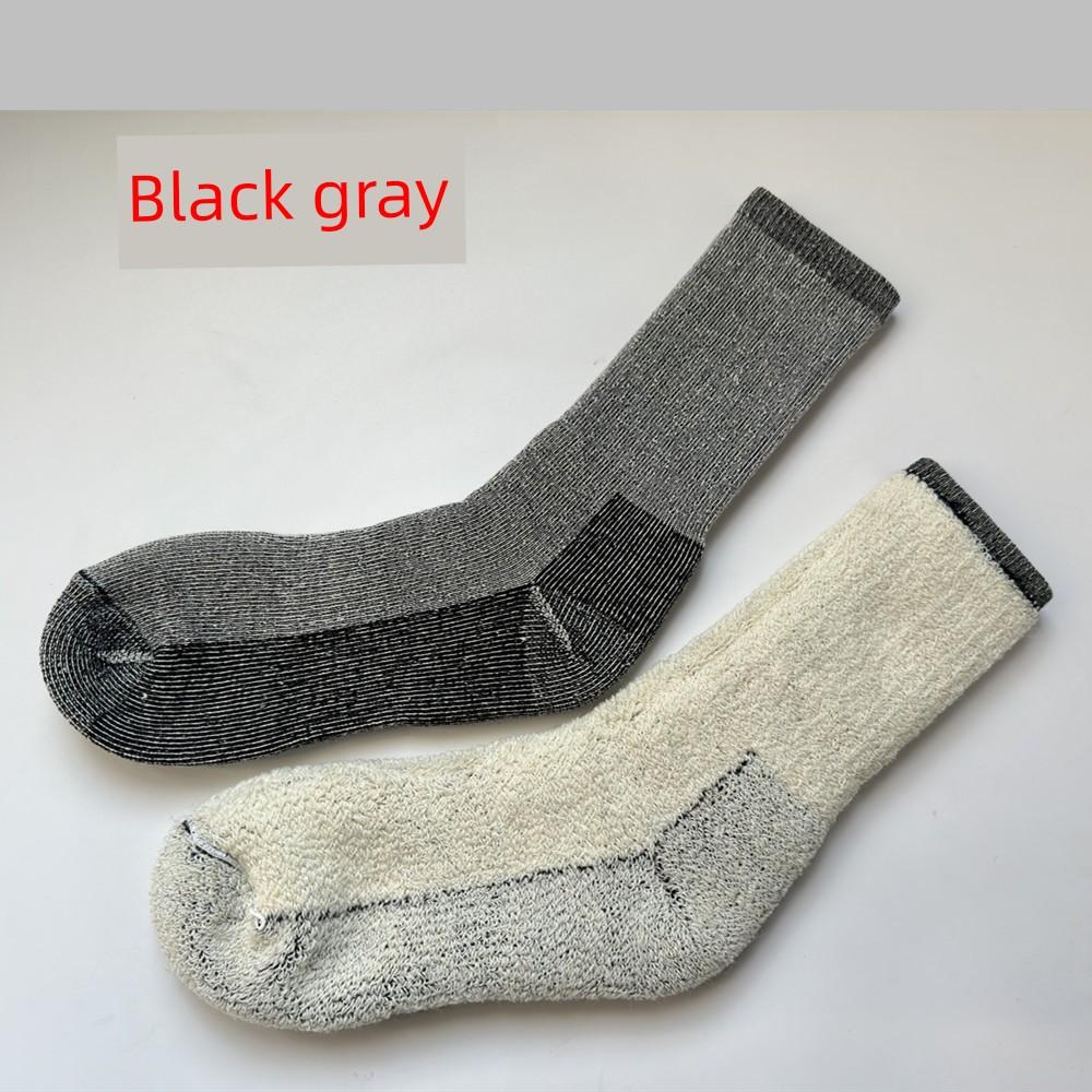 Recommended Merino Wool Thick Socks for Winter Outdoor Use, Warm and Thickly Padded for Good Coverage, Odor-Resistant and Comfortable