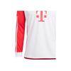 Adidas FC Bayern 23/24 Long Sleeve Home Jersey White/Red Men Streetwear IB1482