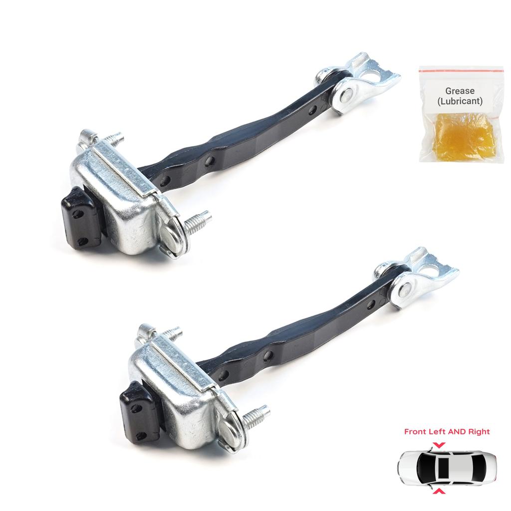 EDP1663-1 2 Pieces Front Door Hinge Brake Stop Check Assy Limiter Strap for Citroen C3 MK4 e-C3 2024-On Fiat Grande Panda 9846733780