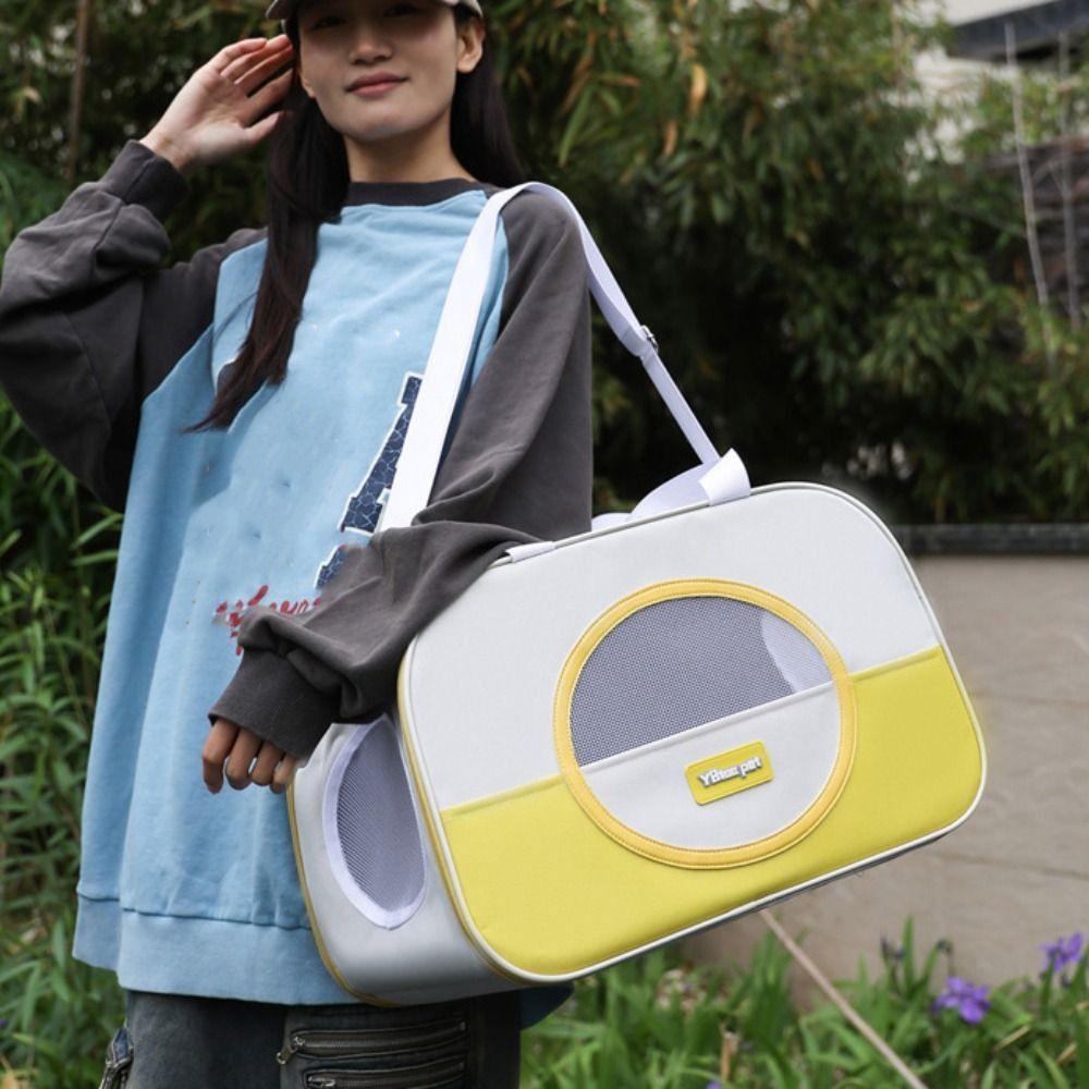 

Large Capacity Cat Backpack Lightweight Dog Carrier Bag Wear-resistant Pet Backpack Puppy Style 4