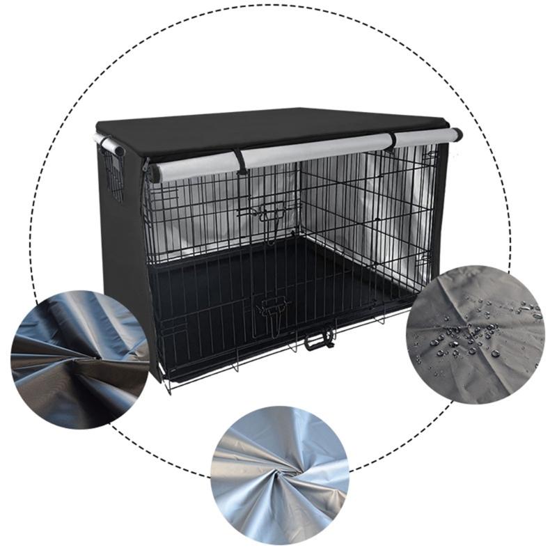 Waterproof Wrap for Pet Outdoor Cage Cover for Cat Kitten Puppy Crate Heavy Duty Pet House Wrap Outdoor Supplies