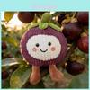 Fruit Plush Toy With Hanging Hook For Kids And Teens