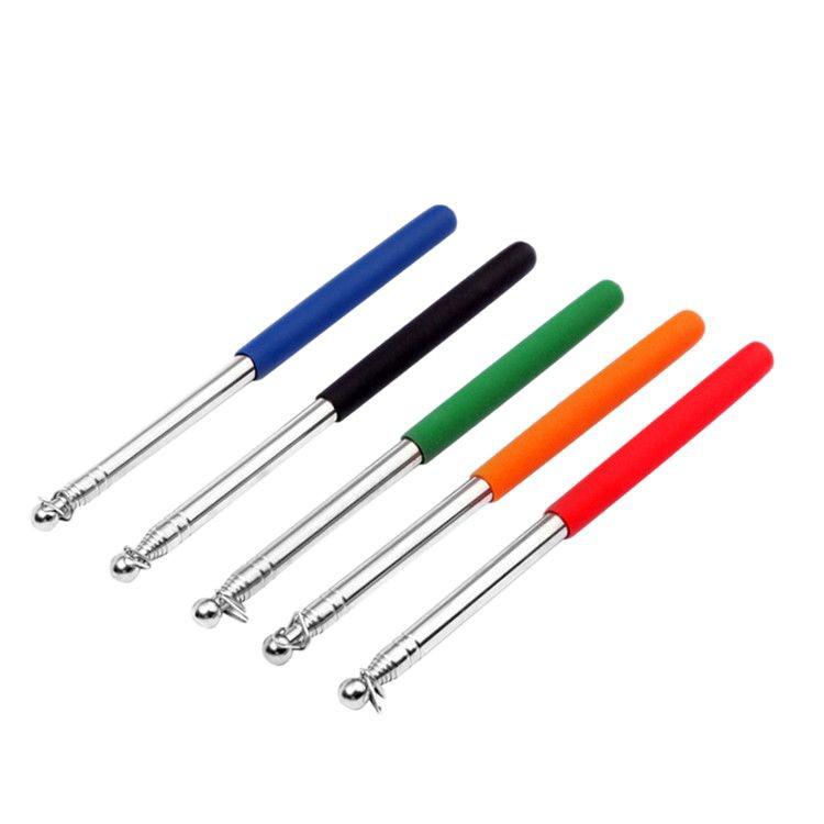 Pekarbatong i rostfritt stål med mjukt gummihandtag - Finns i 1 m, 1,2 m, 1,4 m och 1,6 m