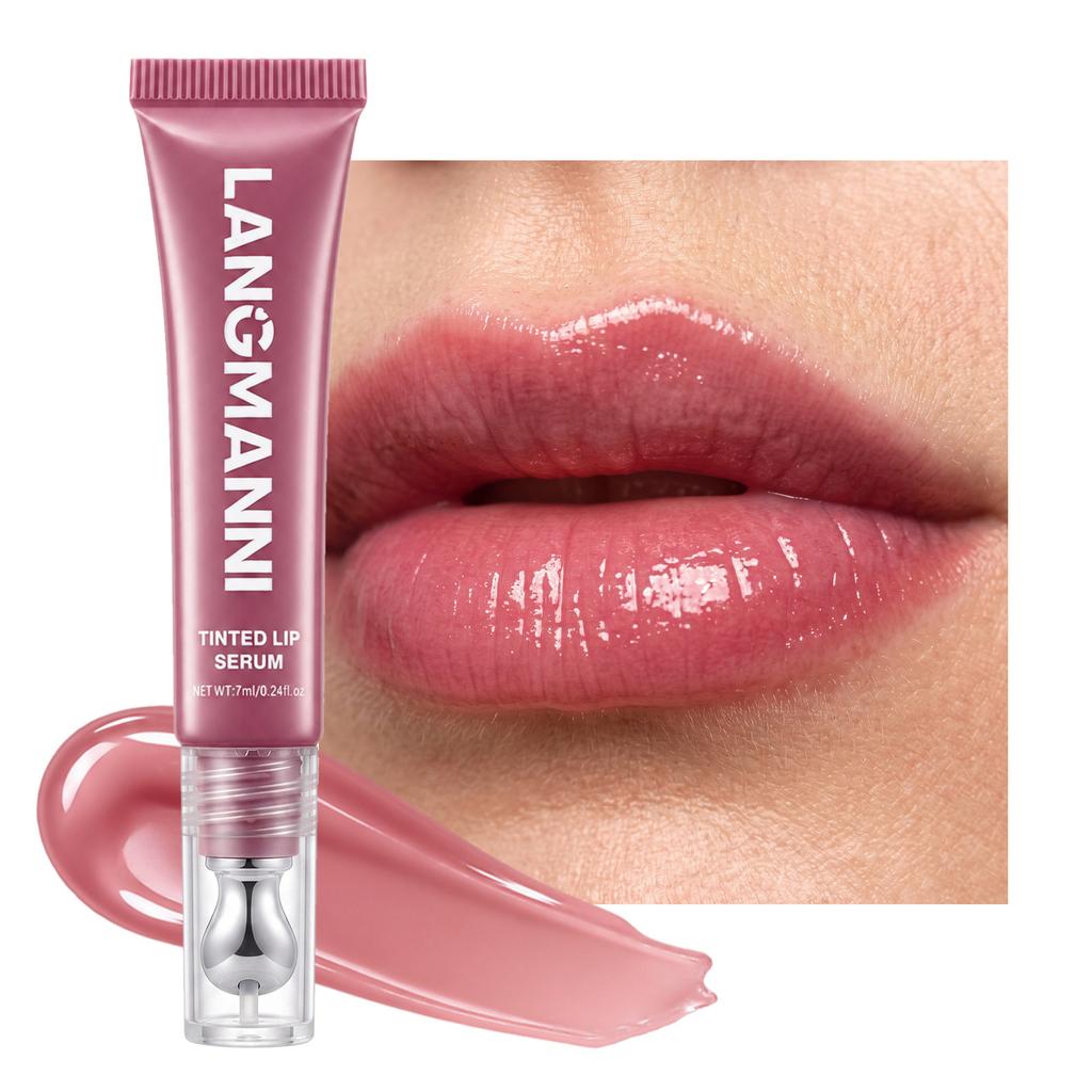 Moisturizing Lip Lotion Essence Volumizing Lip Glaze Women's Moisturizing and Moisturizing Natural Lip Gloss Hydrating Lip Gloss