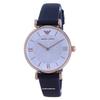 Gianni T-Bar Crystal Accents Quartz AR11387 Women's Watch