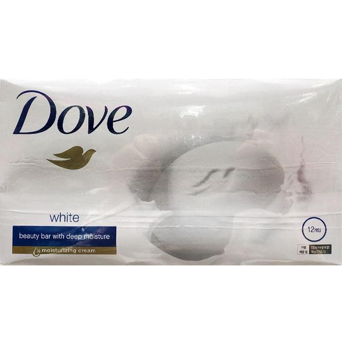 

[QN21YVX5_57] White Moisture Bar Moisturizing Neutral Soap, 12 Pack (37794259)