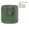 30L Heavy-Duty Waterproof Canvas Tool Storage Bag Large Capacity Garden Tool Tote Easy Carrying Portable Organizer