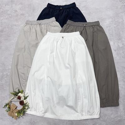 Elastischer Bund Damen Sommer Outdoor Kordelzug Puffy Rock