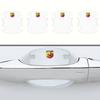 Abarth FIAT Punto 500 Tipo Stilo Palio For Auto Door Handle Bowl Anti-Scratch Sticker Car Body Anti-Collision Protection Strip EH1