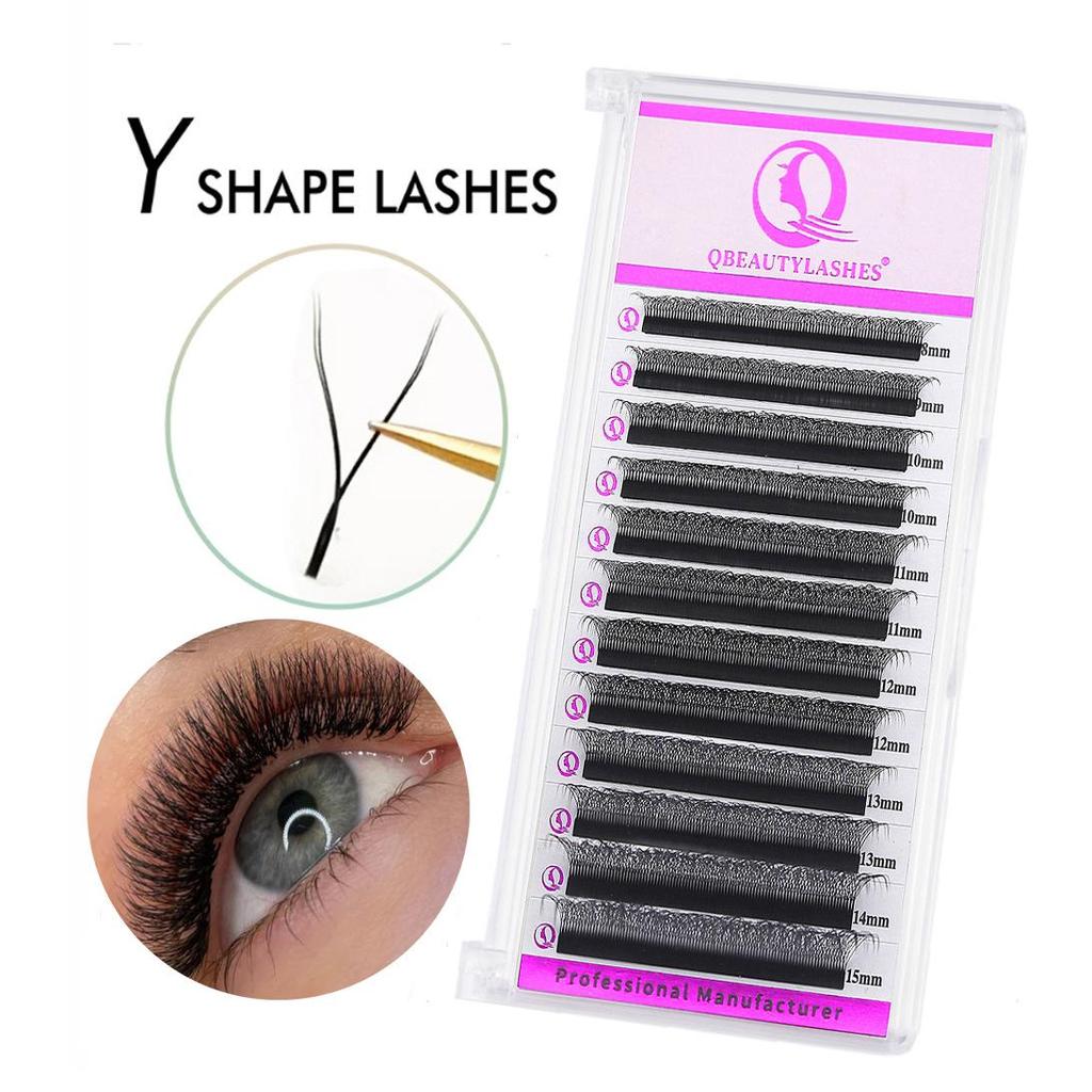 YY Special Curl Dense Natural Blooming Y-Shaped Eyelash Extensions