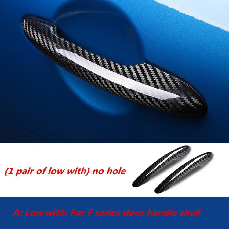 Fit for BMW MINI Cooper Countryman F60 Real Carbon Fiber Car Styling Accessories Door Handle Shell Mirror Housing