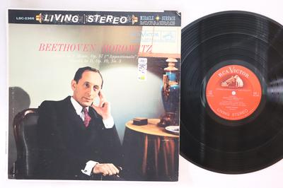 LP Record VLADIMIR HOROWITZ - Beethoven: Sonata In F Minor, Op. 5 LSC2366 RCA VICTOR RED  1960 US Classical Used