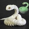 Non-Toxic 30Cm 3D Printed Snake Movable Joint Toy Doll Simulation Snake Model Office Desktop Decoration Handicraft Toy For Children Gift