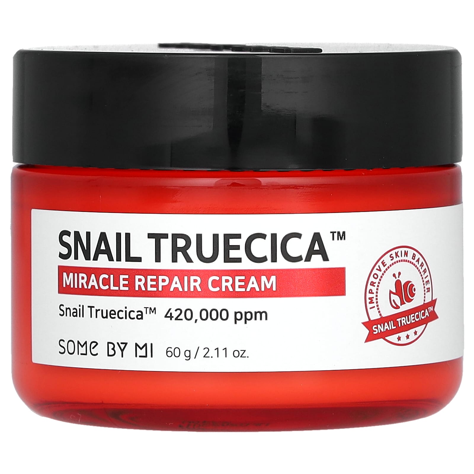 SOME BY MI, Крем для лица Snail Truecica Miracle Repair, 60 г (2,11 унции)
