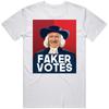 Faker hlasuje pro Joea Bidena Parodie Vtipné Trump USA Tričko