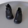 2025 Autumn/Winter Girls' Korean Style Ankle Boots - Fashionable, Soft Sole, Outdoor Martin Boots for Children