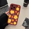 Full Screen Oil Painting Yellow Flower Suitable for Apple 16promax High Value Mobile Phone Case 17 Silicone Soft Case