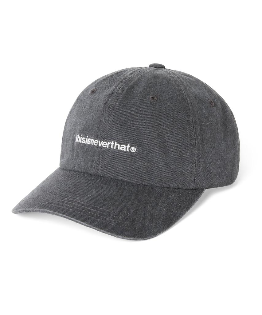 THISISNEVERTHAT T-Logo Cap Washed Charcoal