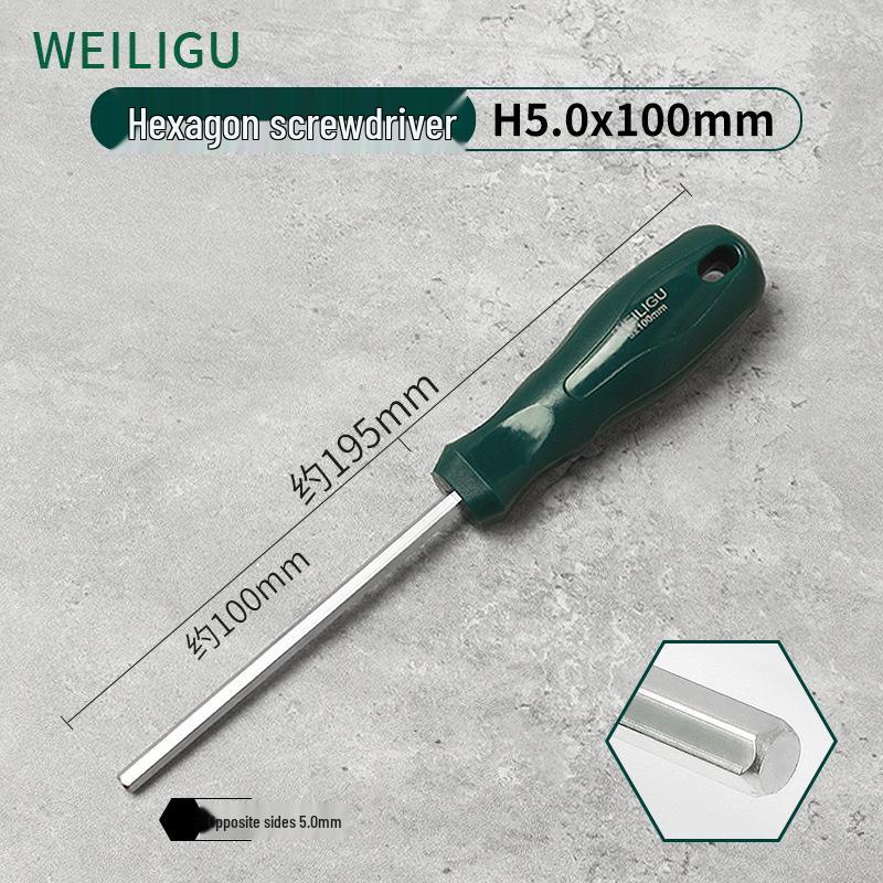 Hexagonal Screwdriver and Wrench Set with Extended Handle (H2.5/4mm)