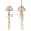 Jellyfish-Shape Woven Tapestry Long Tassels Pendant Crafts Home Decorations