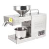 Oil Press Machine Intelligent Automatic Electric Stainless Steel Cold Hot Oil Press Extractor US