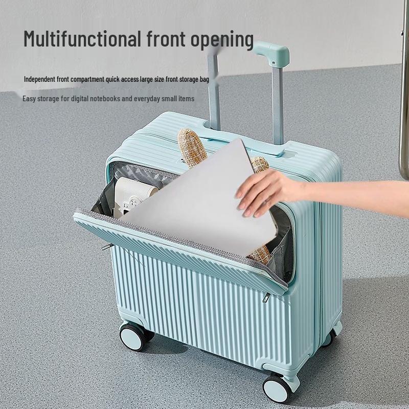 Xiaoyan 20-inch Front-Opening Carry-On Suitcase