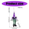 Set Of 5 Colorful Witch Hat Party Decorations Halloween Hanging Pendants Easy to Install Window Ornament for Home