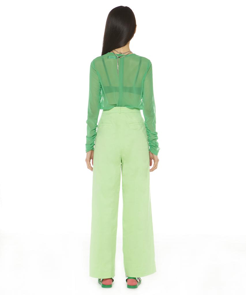 Suki Wide Long Leg Pants (Melon Milk)
