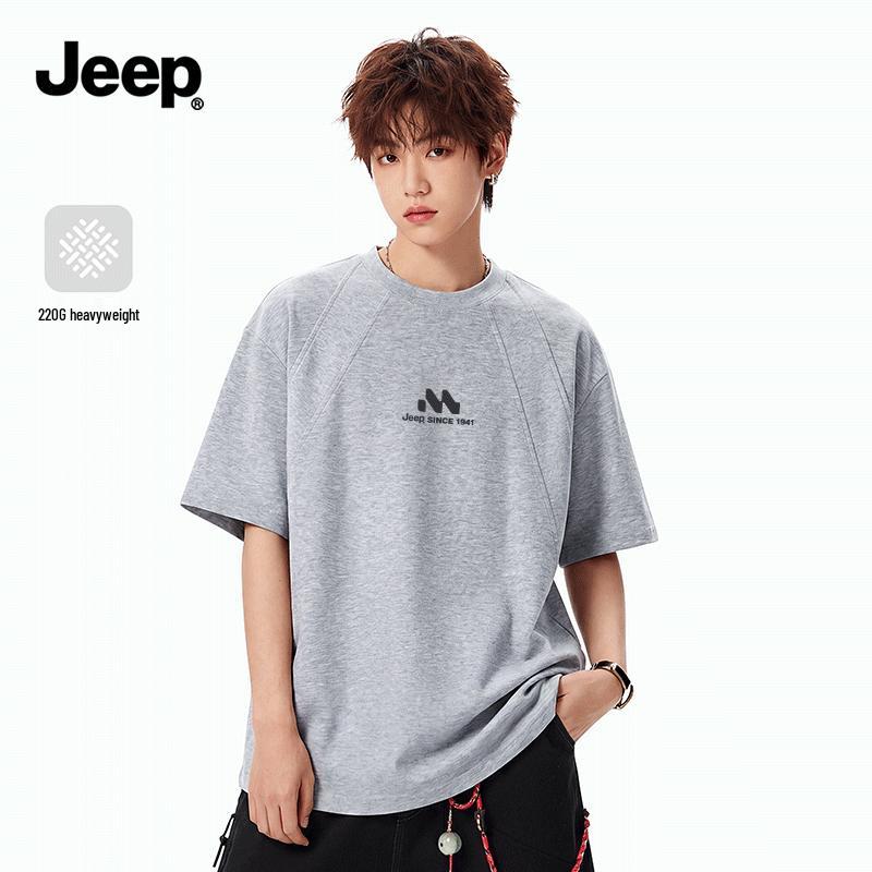 JEEP Men s Summer Heavyweight Graphic T-Shirt XL