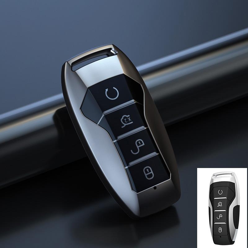 

Fashion New Soft Tpu Car Key Case Protect Cover 4 Button For Byd Qin Plusdmi Atto 3 Han Ev Dolphin Durable Car Accessories