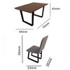 Multistyles Dollhouse Miniature Wood Desk  Doll House Decoration Accessories