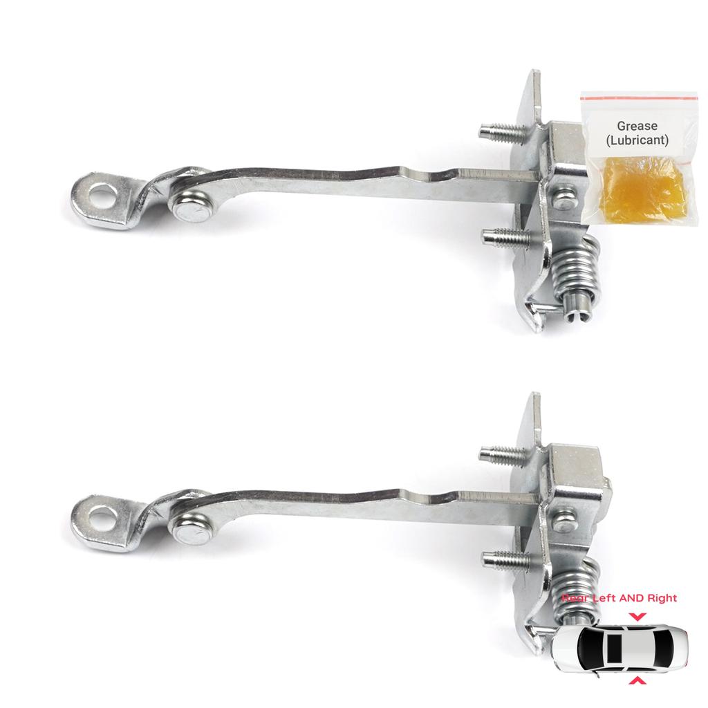 EDP1264-1 2 Pieces Rear Door Hinge Stop Check Strap Limiter 7700828428 for Renault Megane MK1 1996-2003