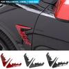 For Tesla Model 3 Moel Y 2020-2026 2Pcs Car Spoiler Dust Cover Side Camera Protection Covers Decoration Sticker Car Accessories