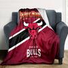 1pc Personalized Name Chicago Bulls Blanket, Gift, for Men and Women, Soft Blanket, Good for Sofa Bed Couch Travel, Lightweight Flannel Blanket