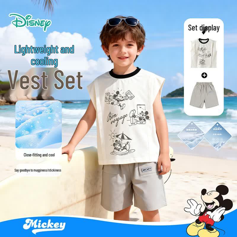 

Disney Boys Cooling Vest & Shorts Set 110/56