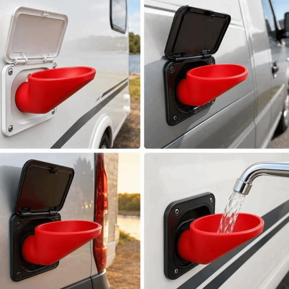 Portable Design Water Filler Funnel Manual Water Filling Water Filler Travel Trailer