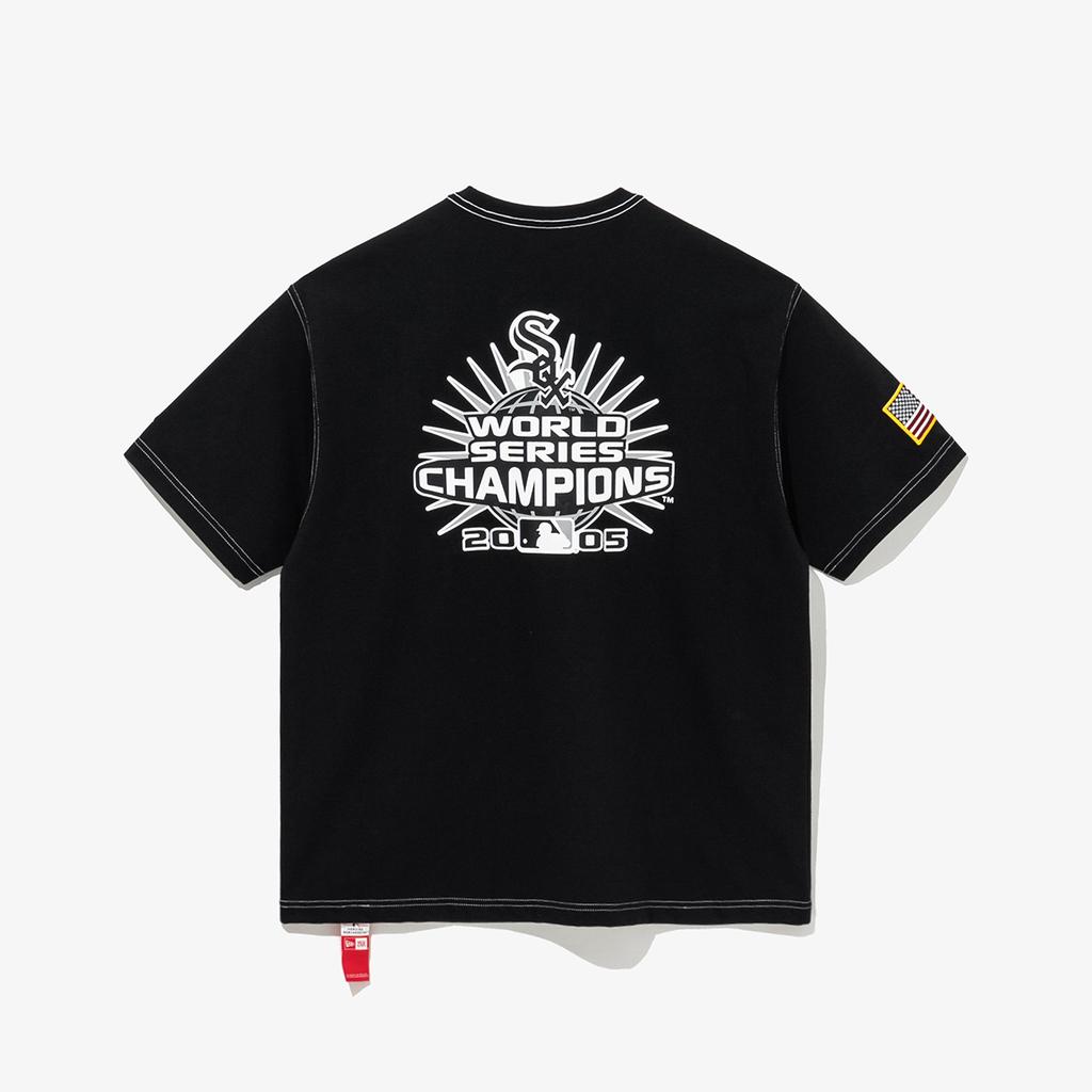 New Era Mlb Chicago White Sox World Series Champion T-Shirt Black 14700230